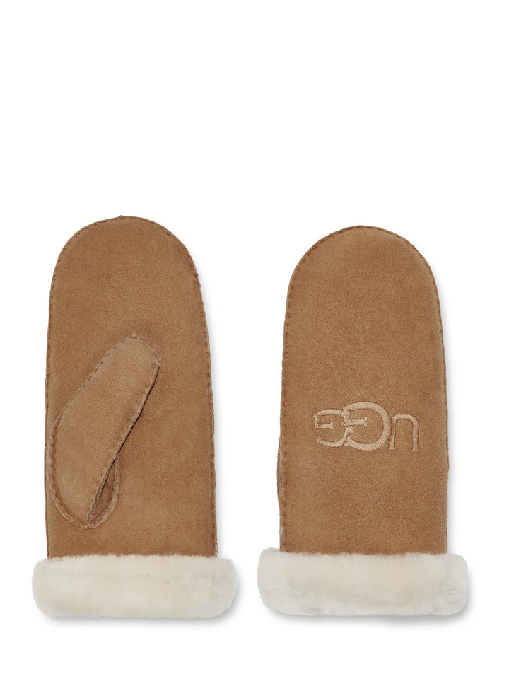 W Shearling mitten