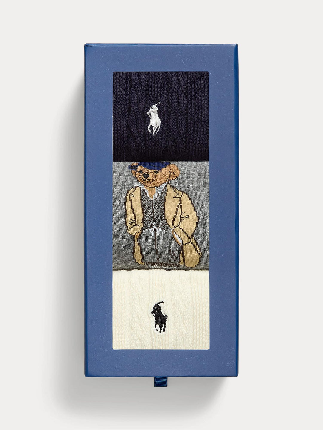 POLO BEAR SOCK 3-PK