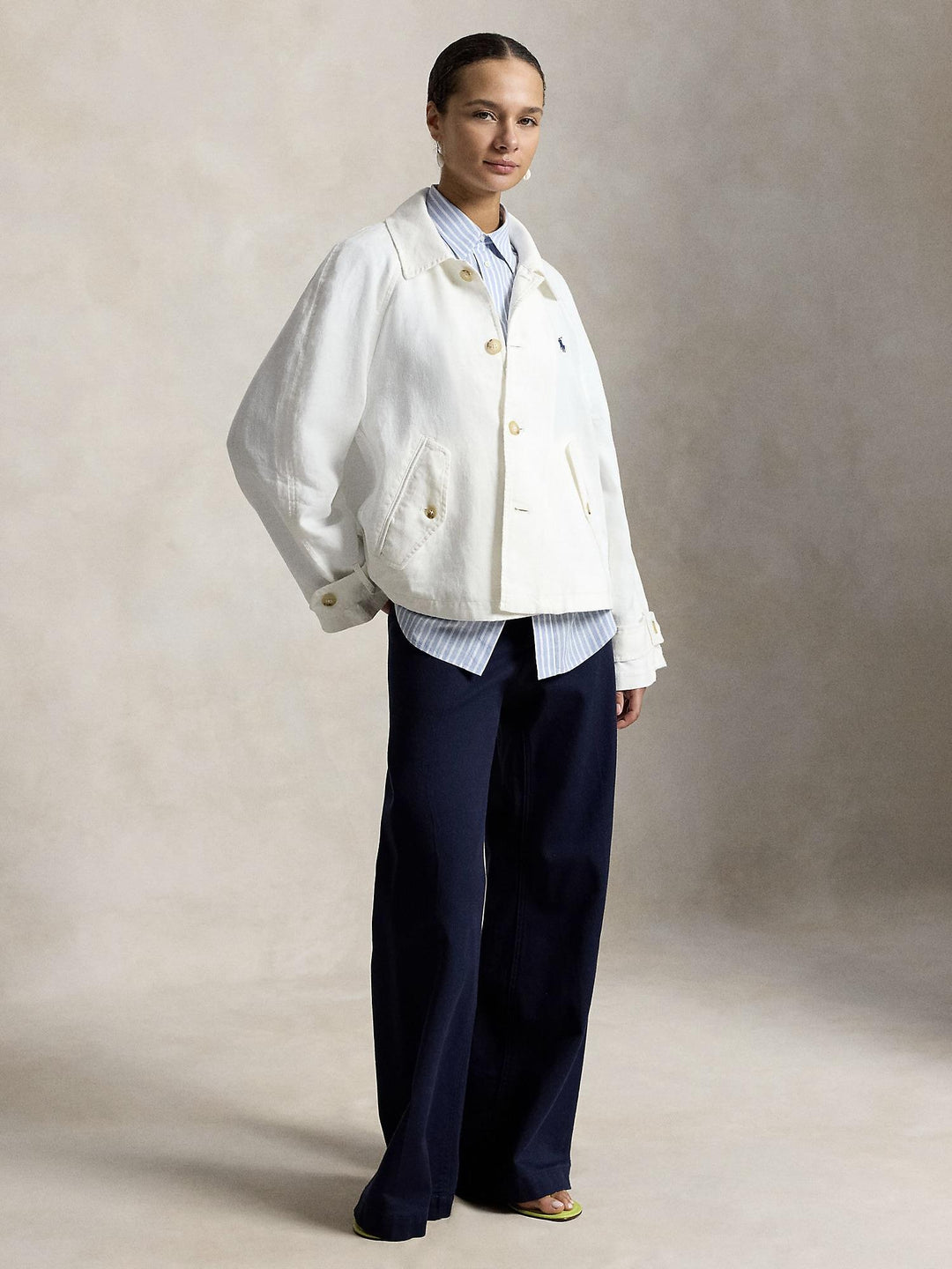Woven Windbreaker Jacket
