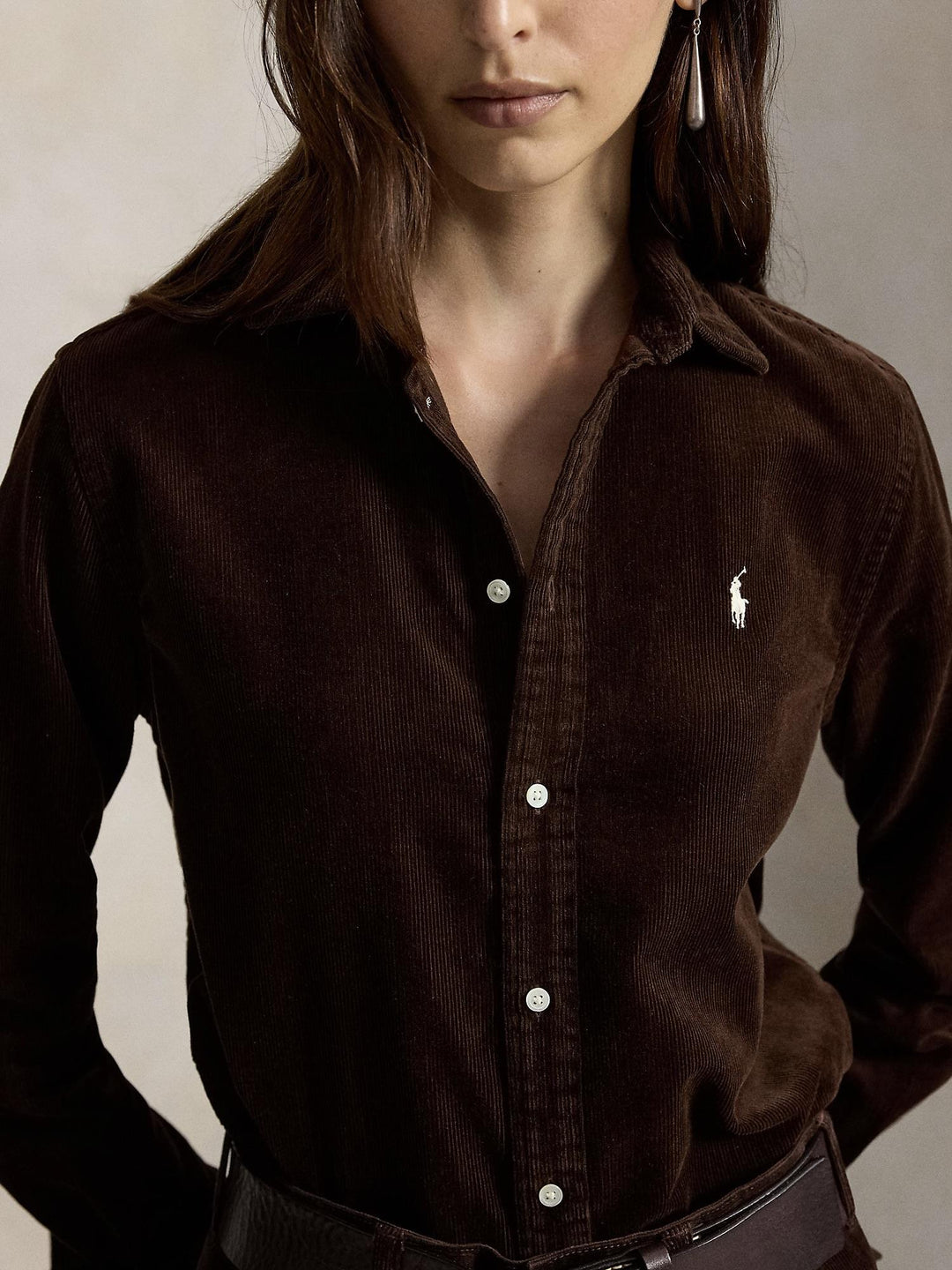 Classic Fit Corduroy Shirt