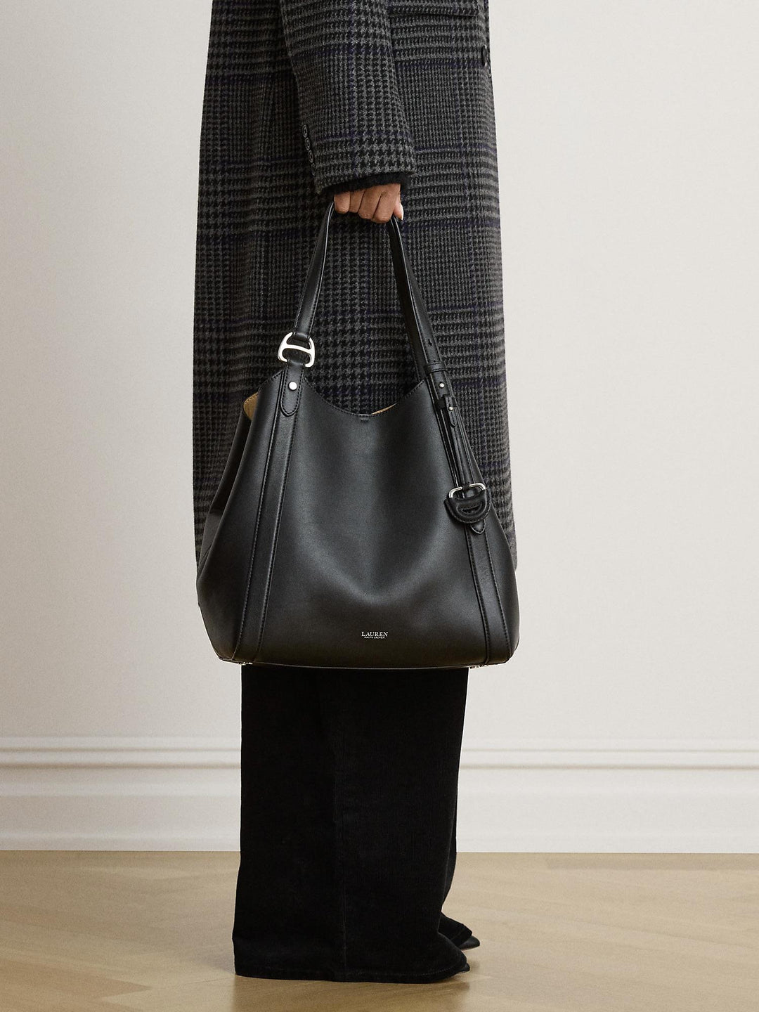 Nappa Leather Large Tasha Tote Bag
