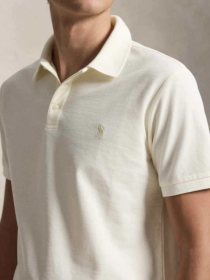 CUSTOM SLIM FIT MESH POLO