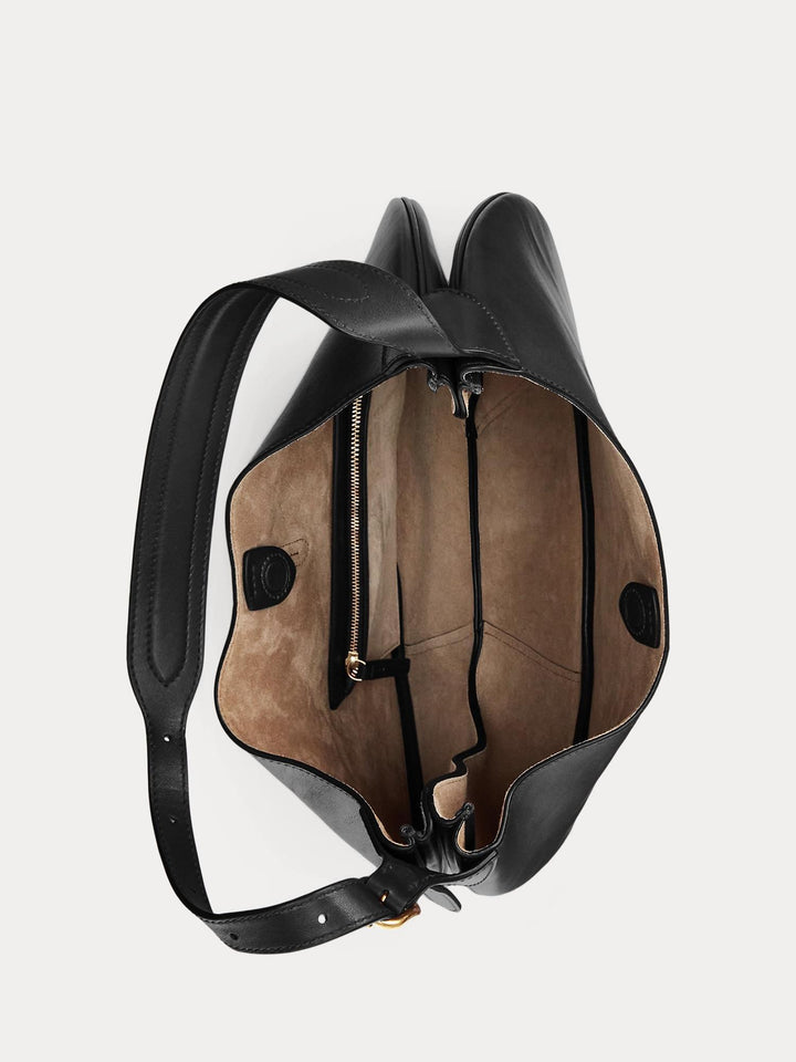 Polo ID Calskin Large Shoulder Bag