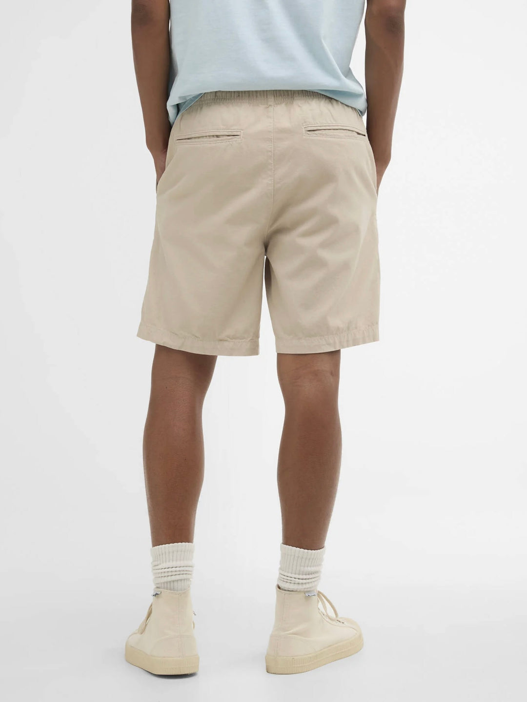 Washed Oxford Relaxed Short