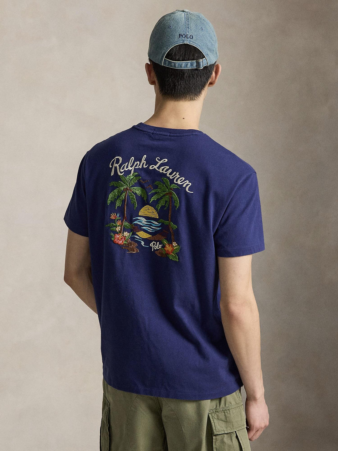 Classic fit embroidered t-shirt