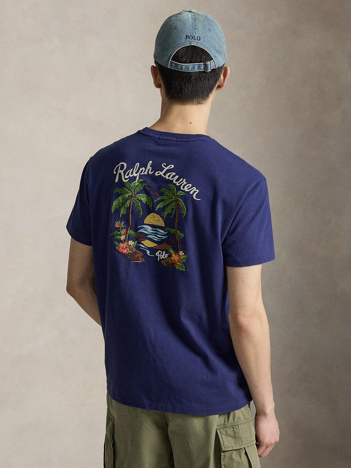 Classic fit embroidered t-shirt