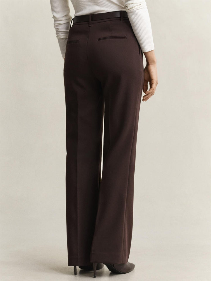 Slim Flared Slacks