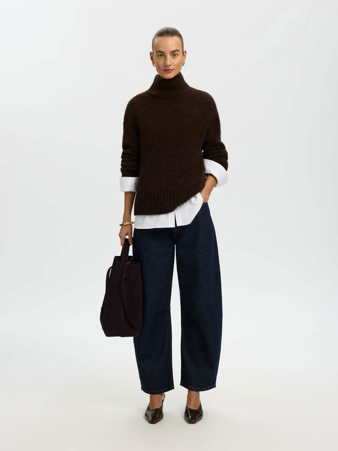 Slwgabriella Knit High Neck