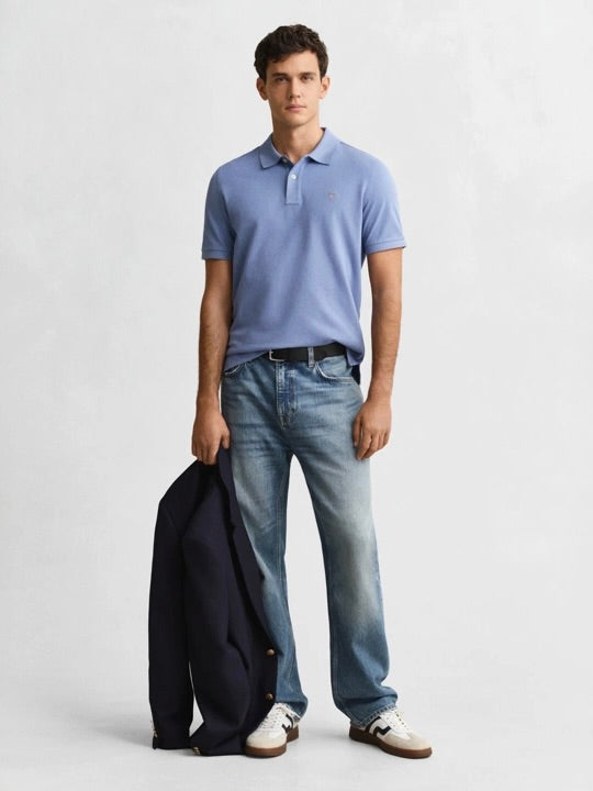 Reg Shield Ss Pique Polo