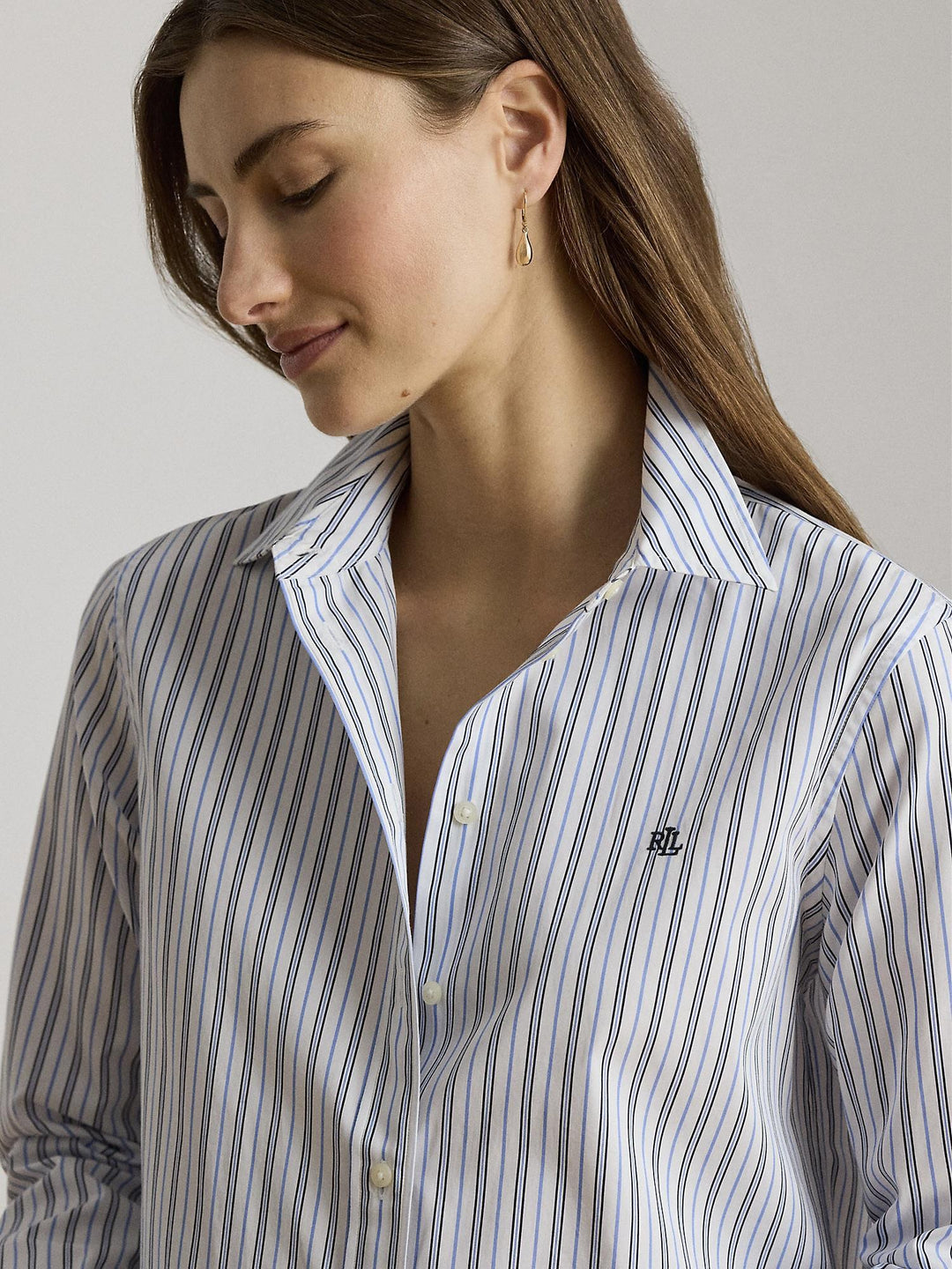 Classic fit striped shirt