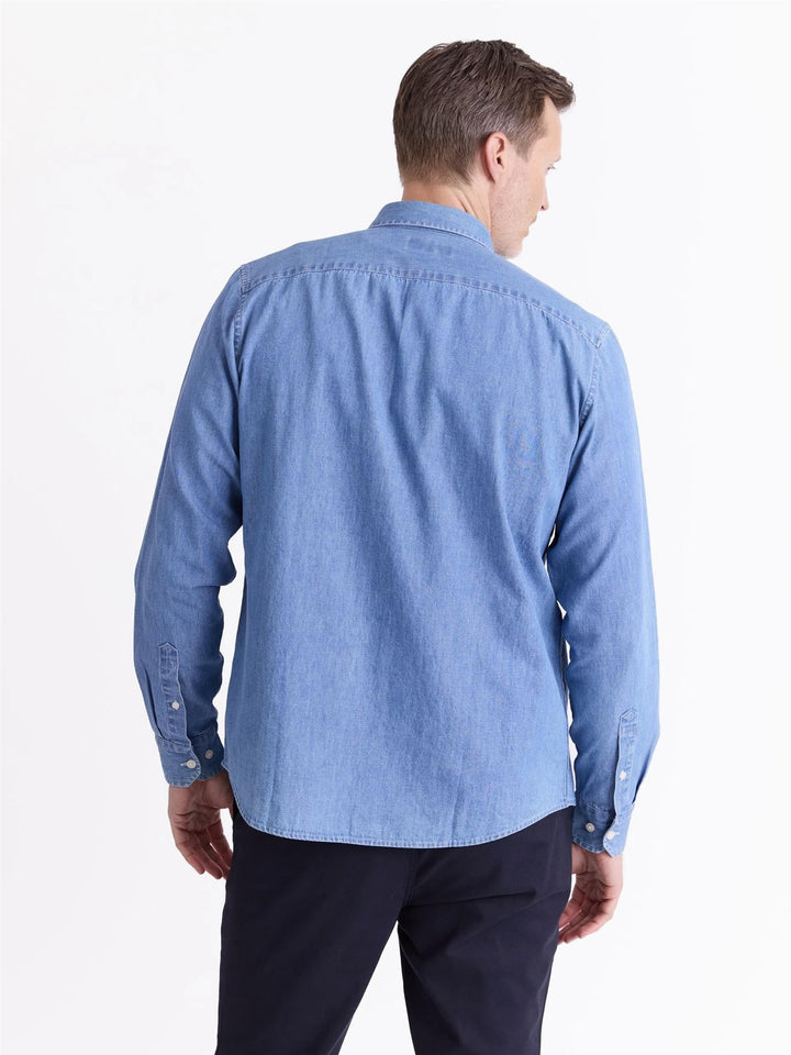 Chambray skjorte