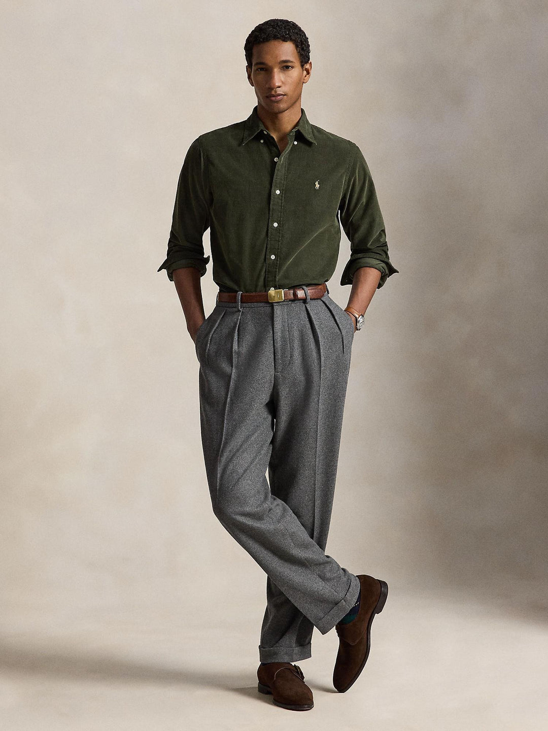 Corduroy shirt