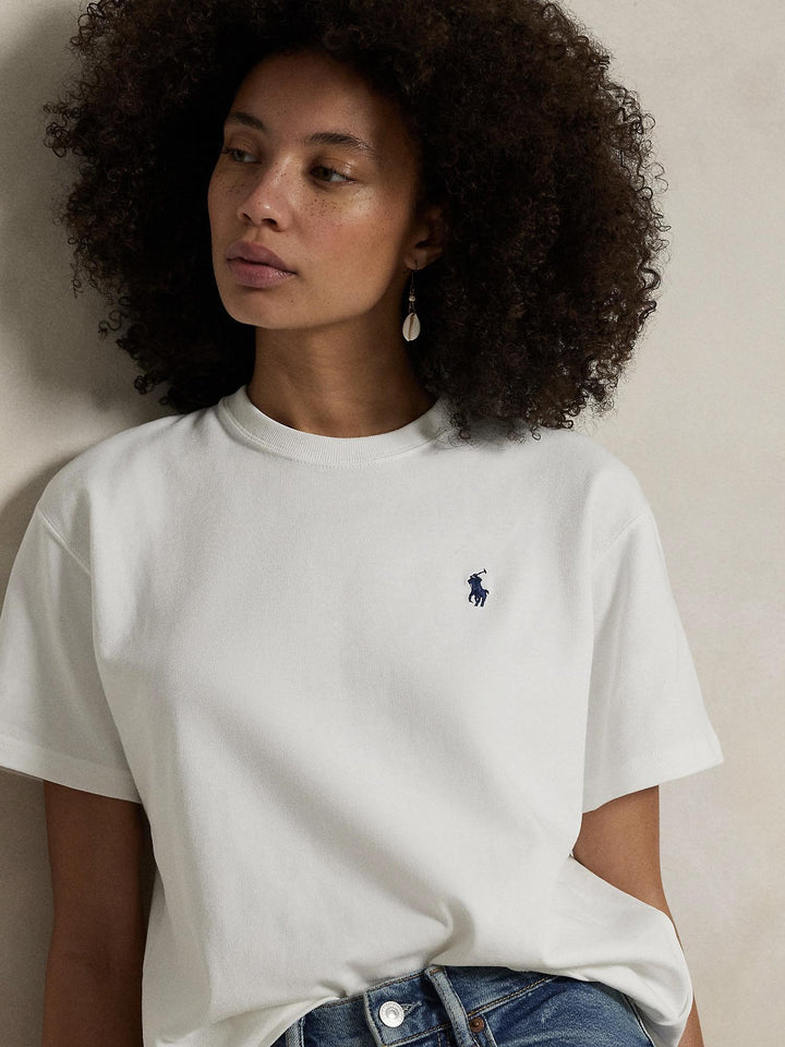 Relaxed Fit Cotton Jersey Tee