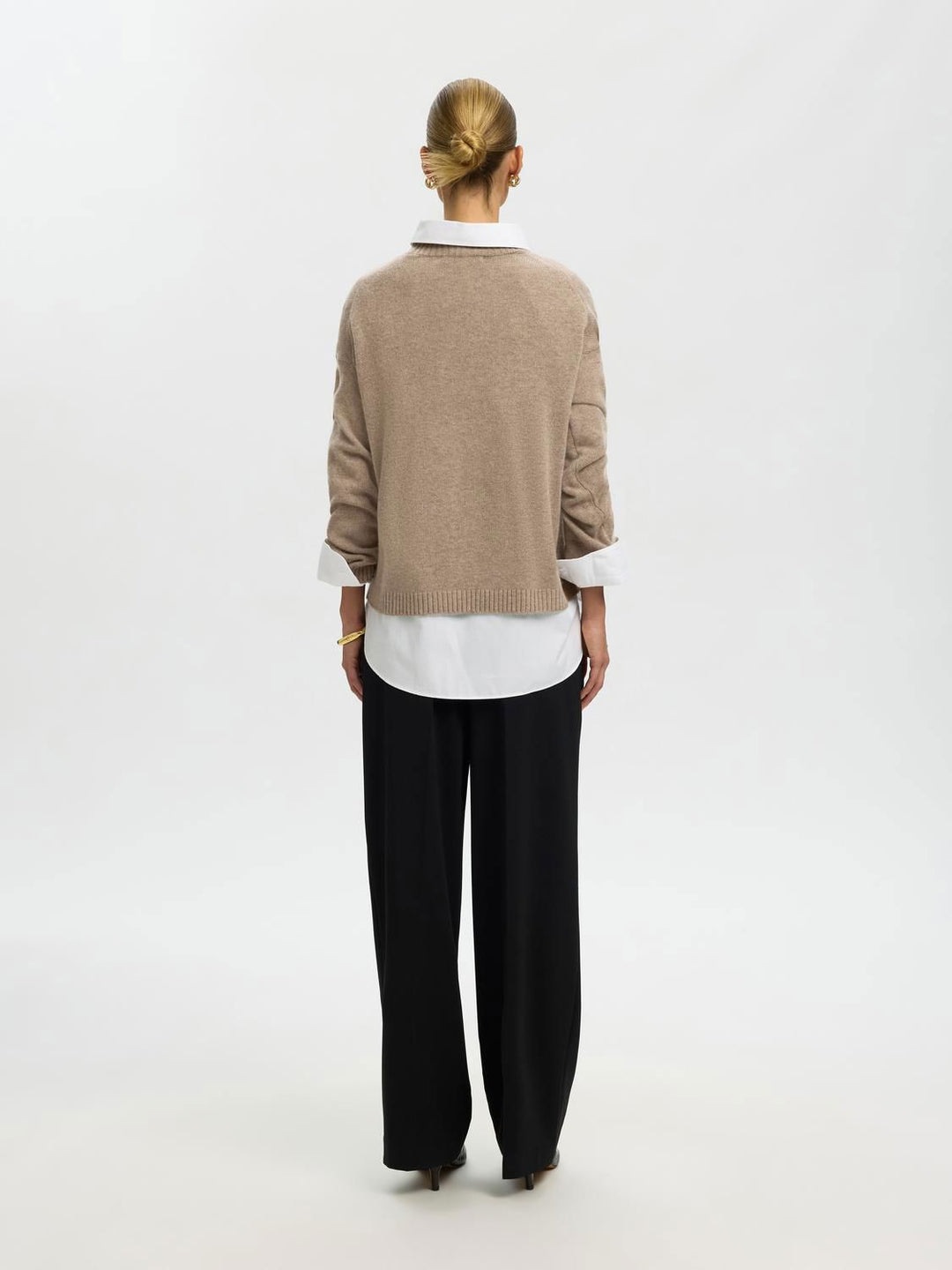 Slwcille Cashmere Blend High Neck Noos