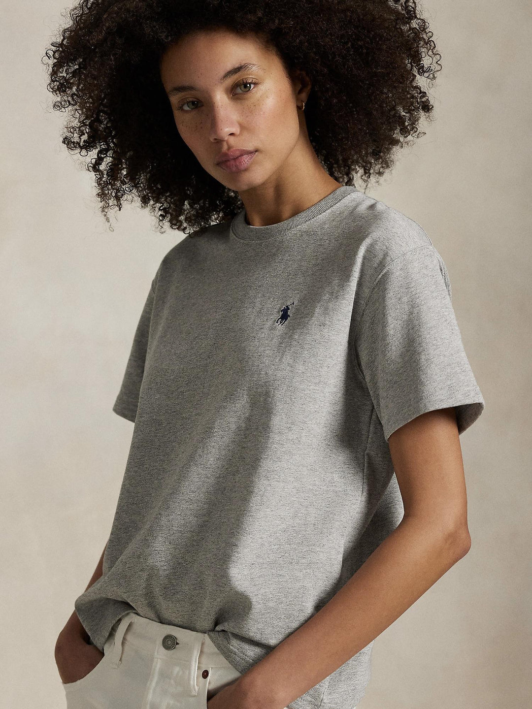 RELAXED FIT COTTON JERSEY TEE