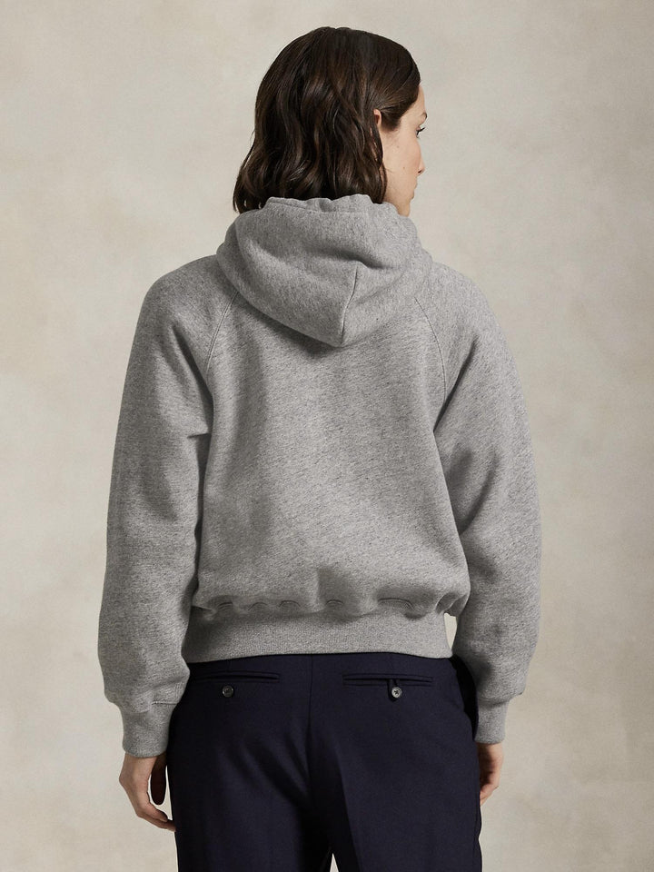 SHRUNKEN FIT FLEECE HOODIE