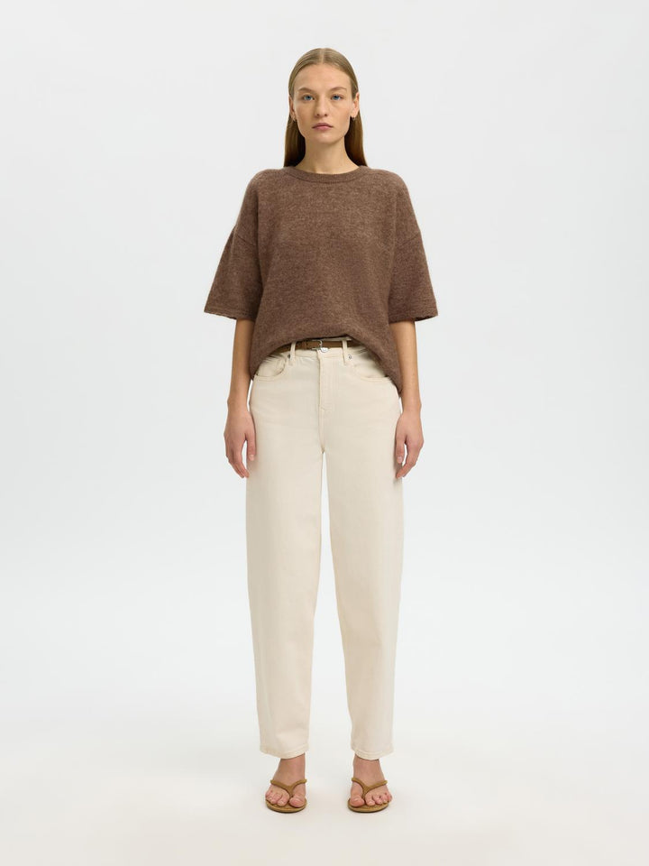 Slwlulu 2/4 Knit O-Neck Noos