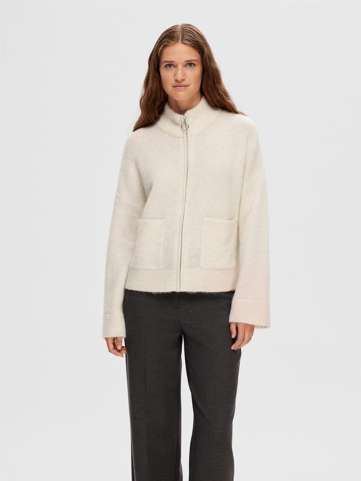 SLFSIA Zipper Cardigan