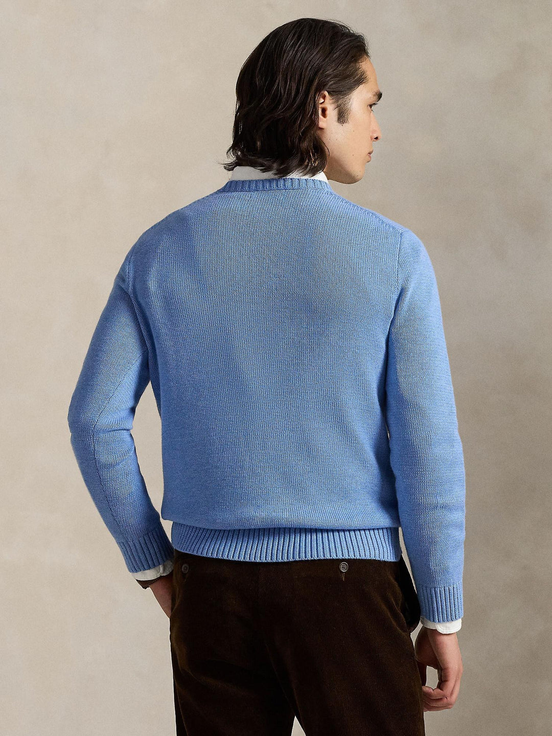 Cotton crewneck sweater