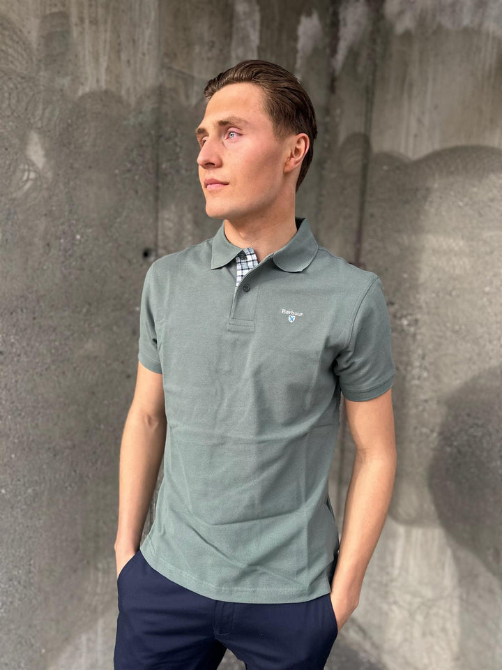 Tartan Pique Polo Shirt