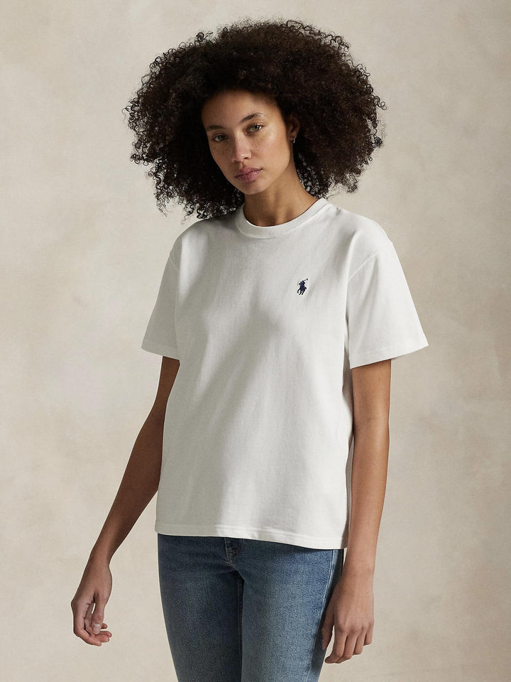 Relaxed Fit Cotton Jersey Tee