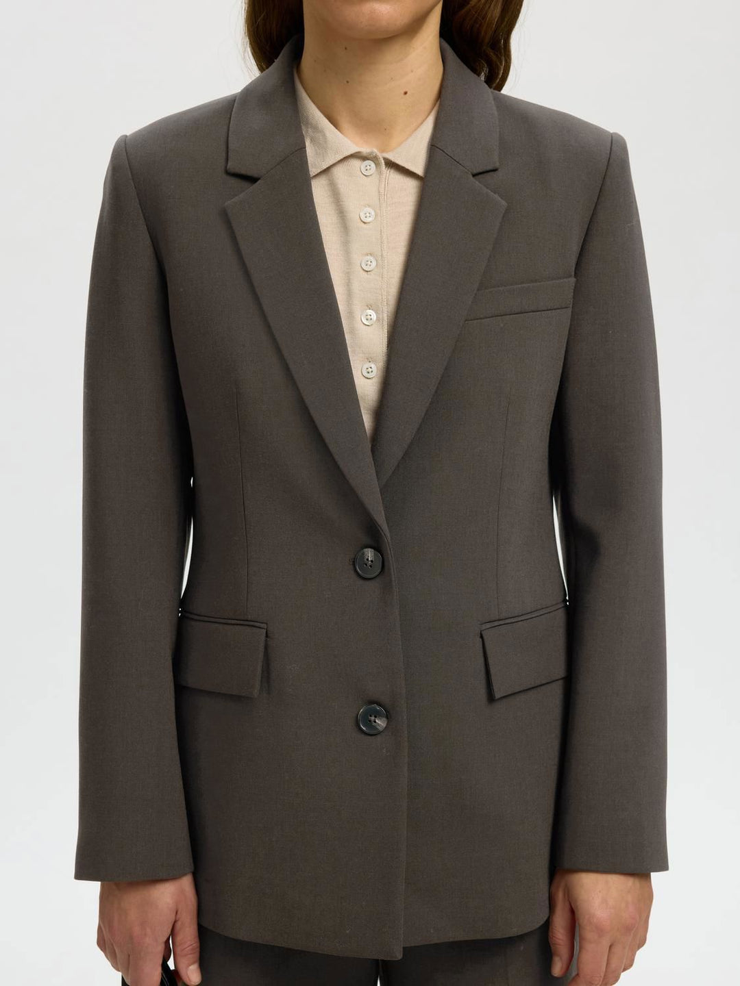 Slwrita Ls Classic Blazer Mel