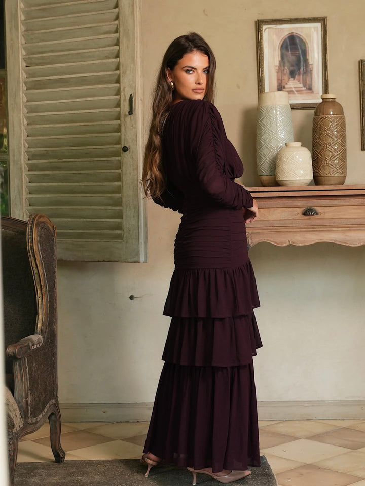 Jessie Long Sleeve Maxi dress