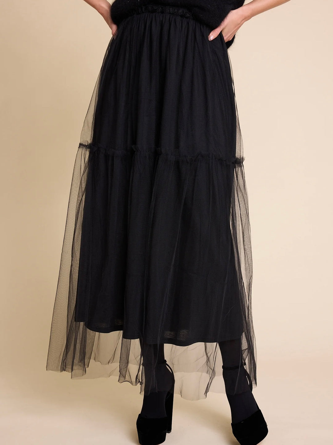Hay tulle skirt