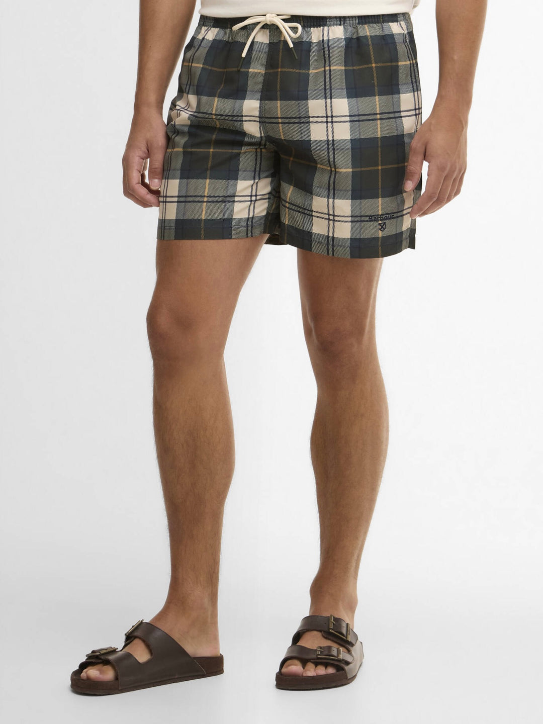 Staple Tartan Swim shorts
