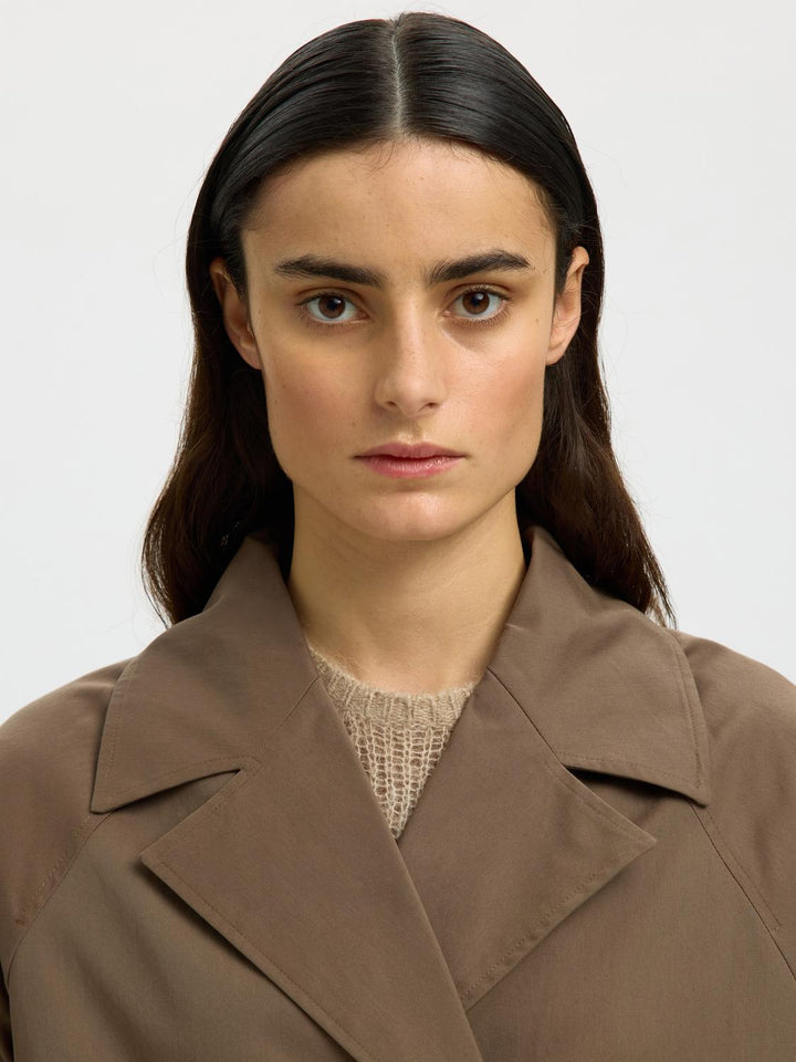 Slfnew Cilo Short Trenchcoat