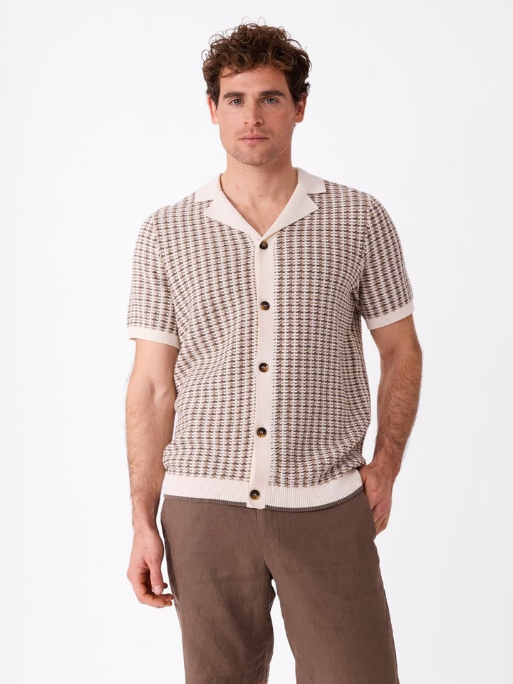 Marco Strikket Skjorte