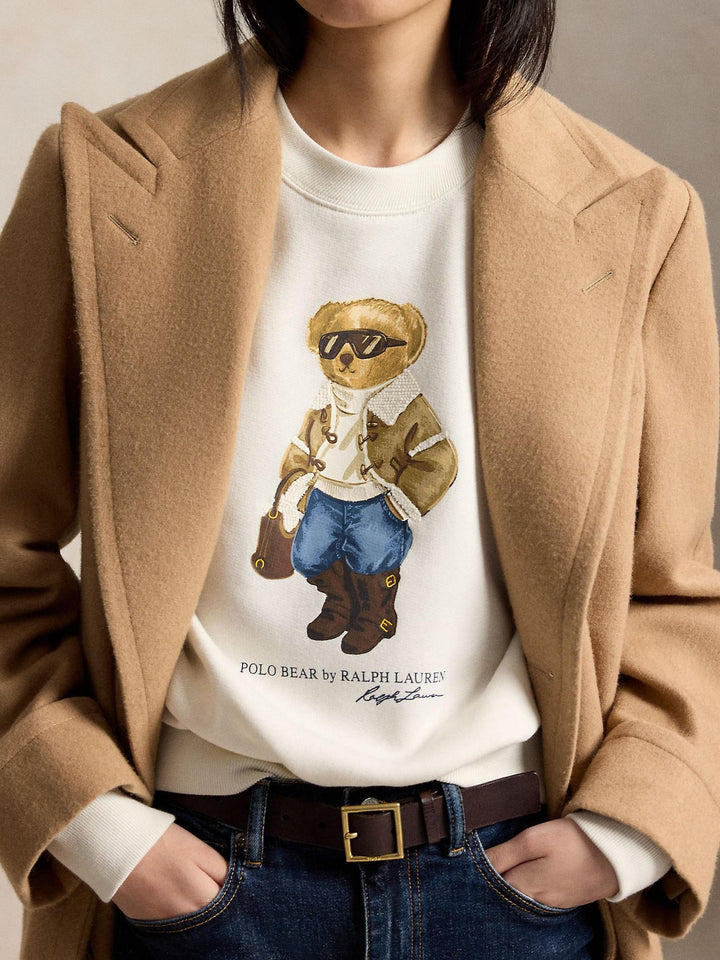 Winter Polo Bear Fleece Crewneck