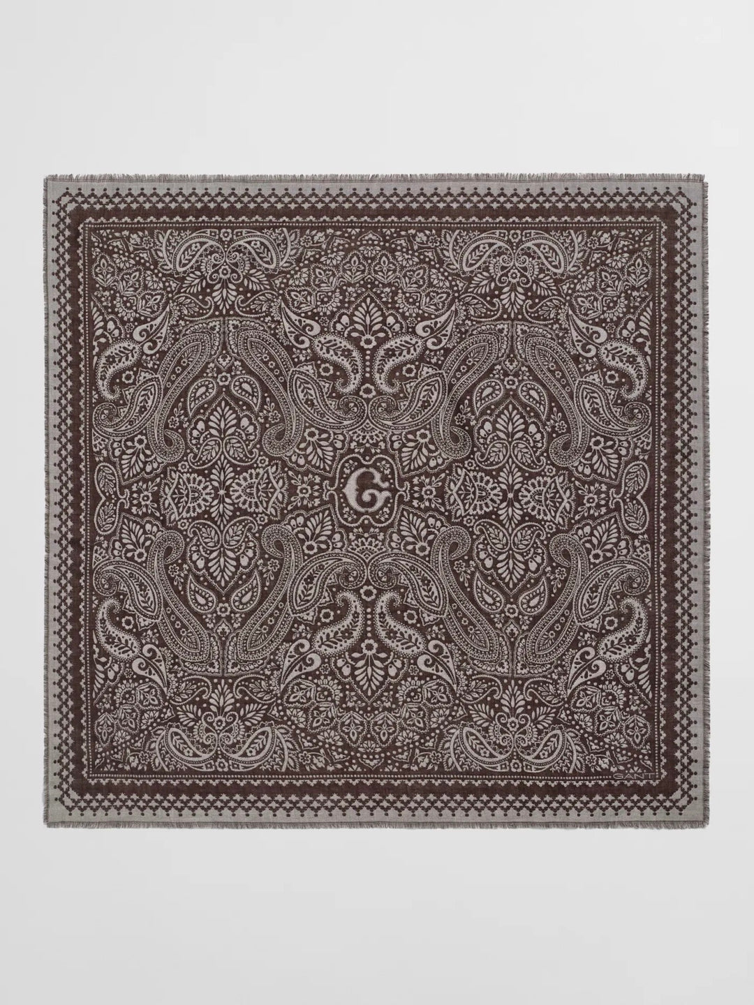 Merino Wool Paisley Scarf