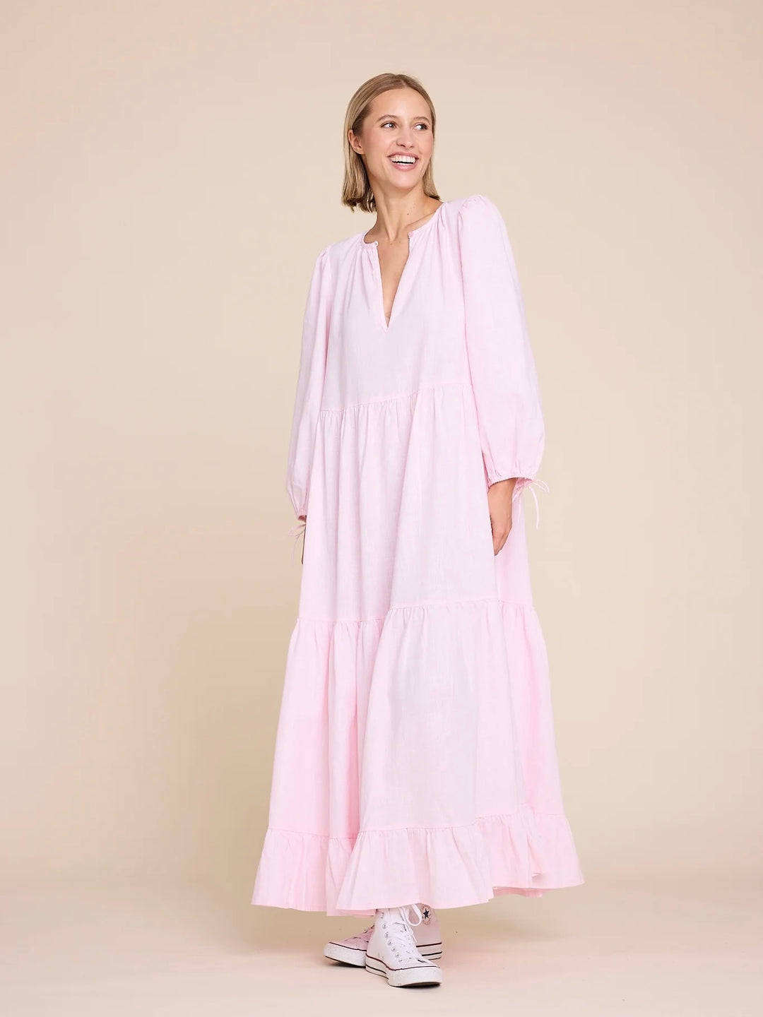 Muse linen dress