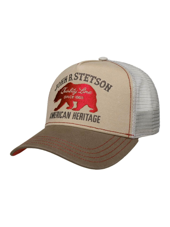 Trucker cap bear
