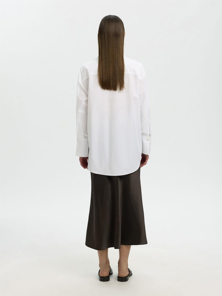 Slwlena Midi Skirt Sateng