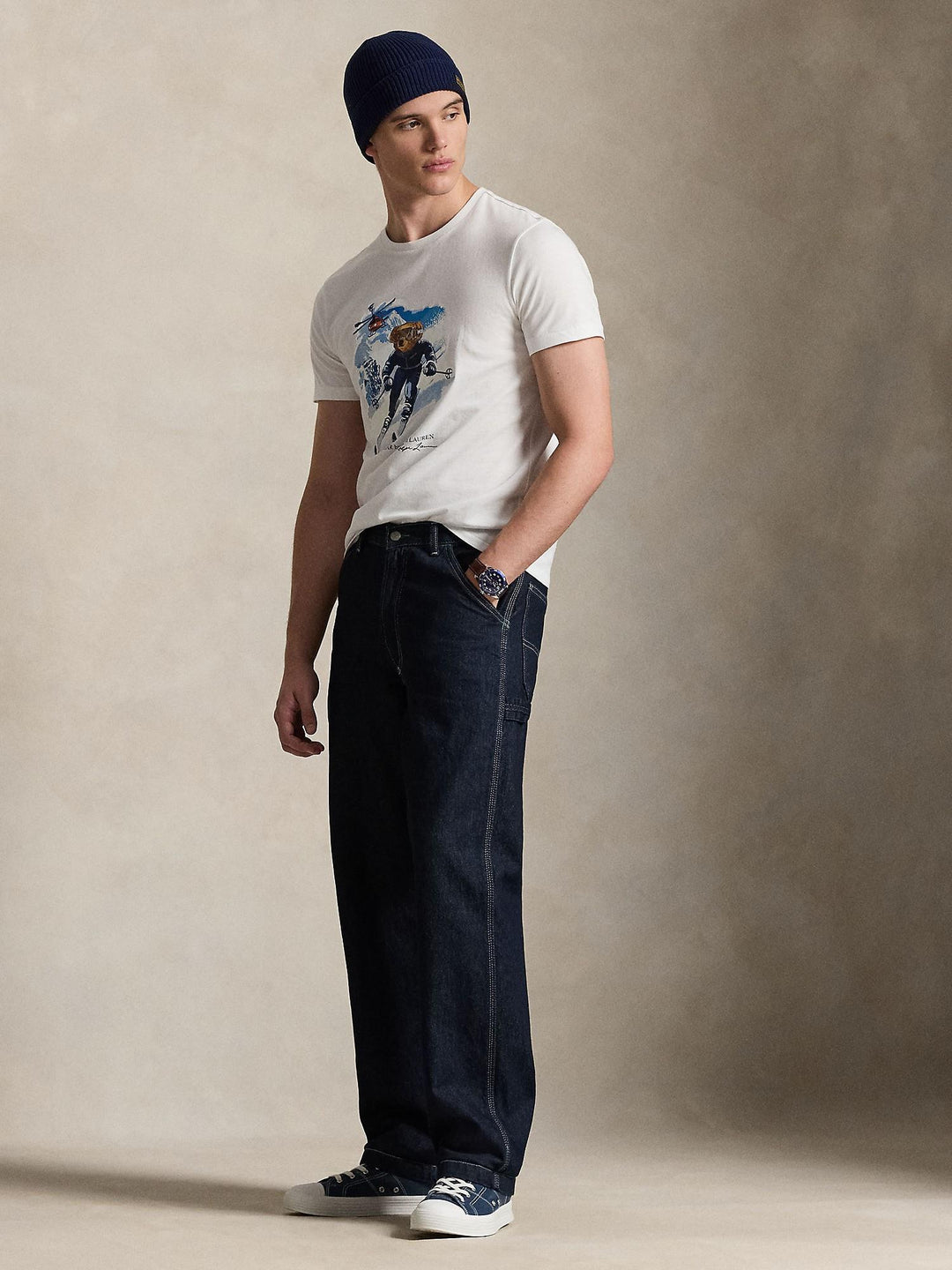 Custom Slim Fit Polo Bear T-Shirt