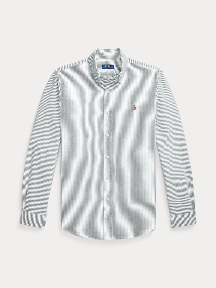 Custom Fit Stripe Oxford Shirt