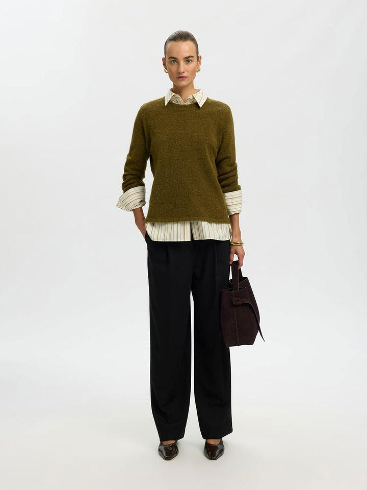 Slwlulu New Ls Knit O-Neck