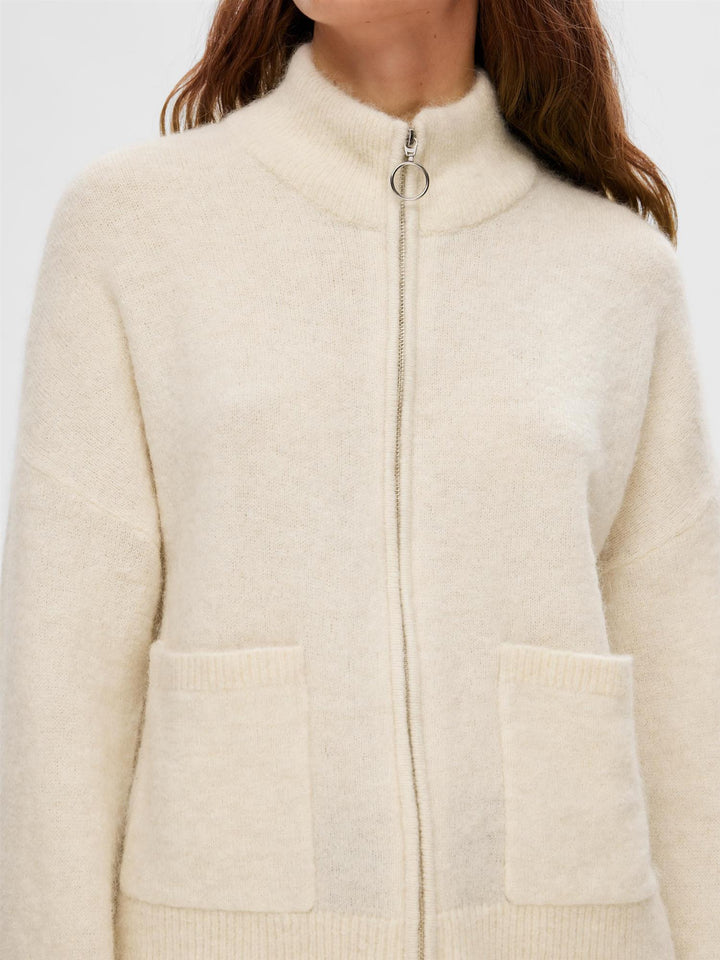 SLFSIA Zipper Cardigan