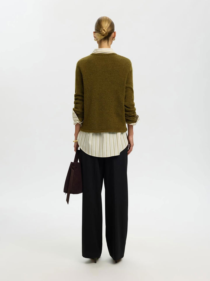 Slwlulu New Ls Knit O-Neck