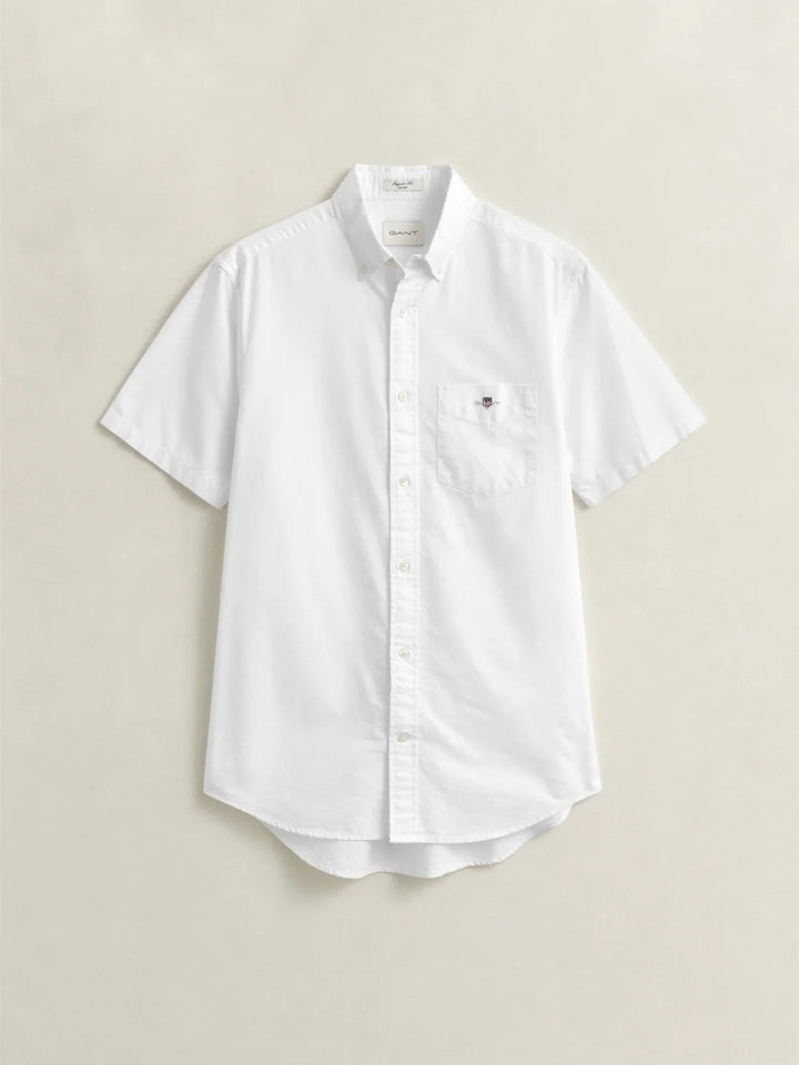 Reg Classic Oxford Ss Shirt