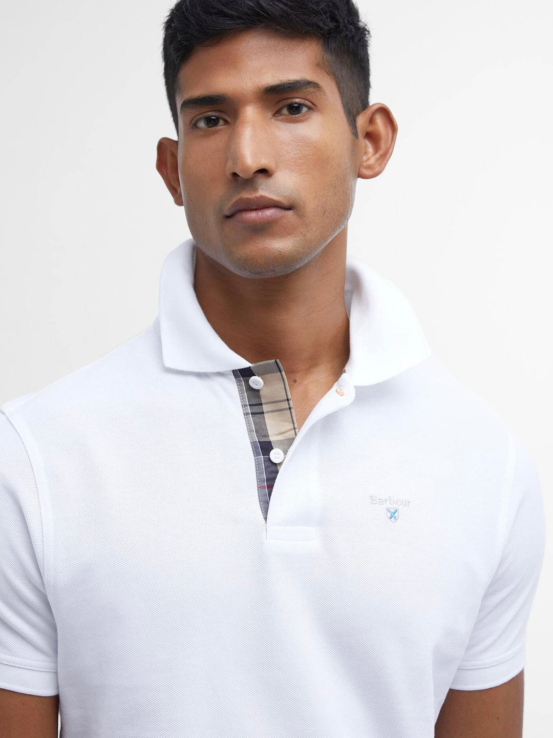 Tartan Pique Polo