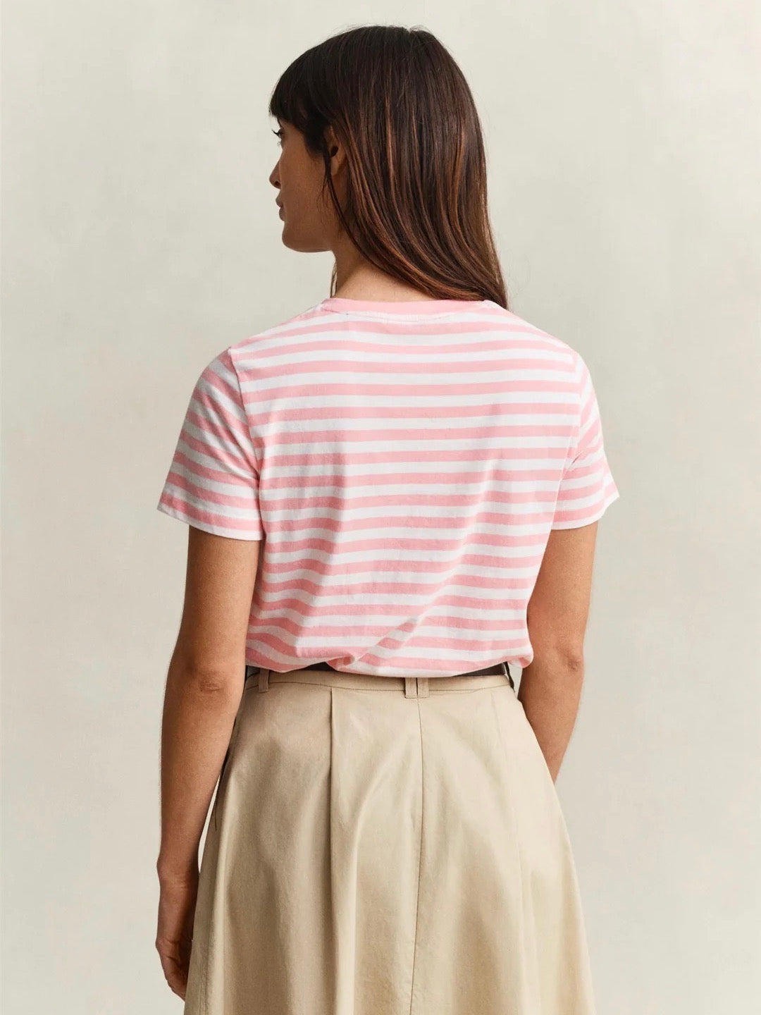Reg Striped Shield T-Shirt