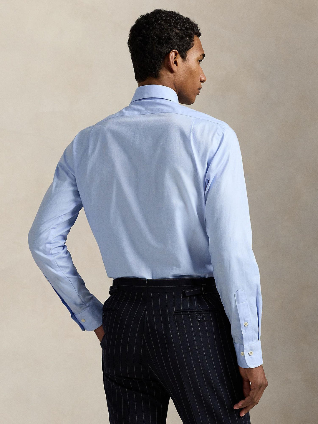 Custom fit textured shirt