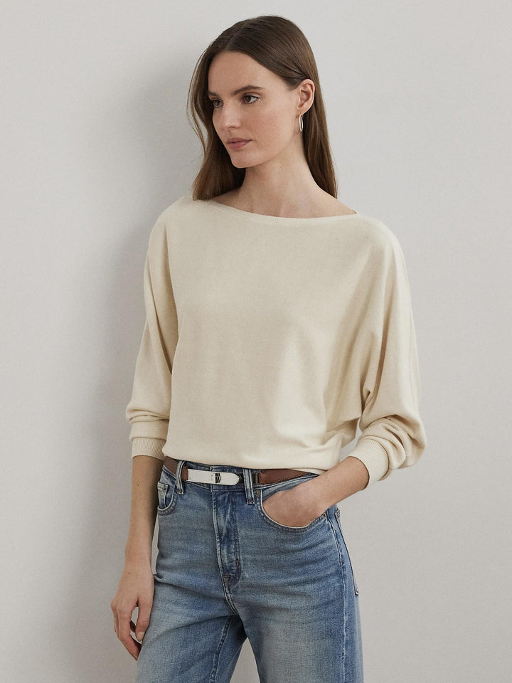 Cotton blend sweater