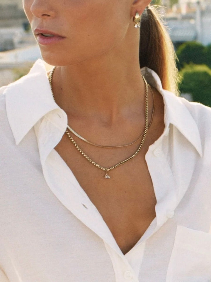 Solo Necklace Gold