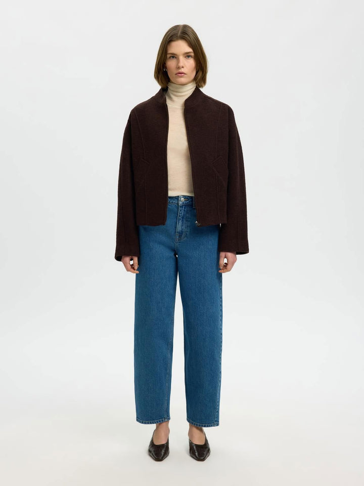 Slwjacqueline Wool Blend Jacket