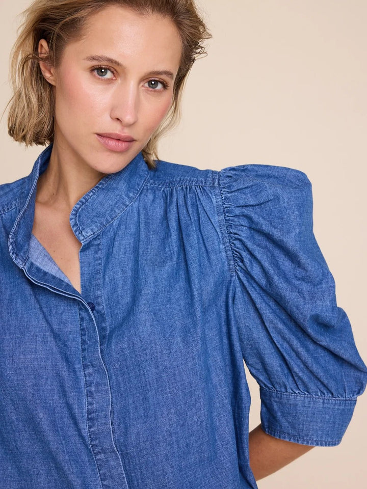 Fiona Denim Blouse