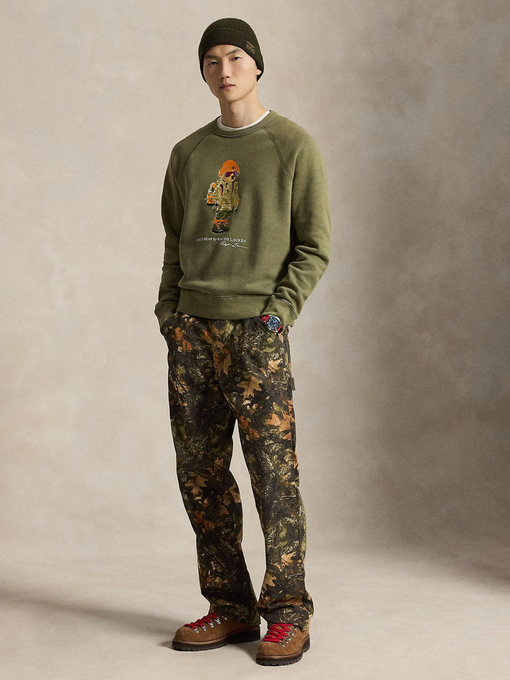 Polo Bear  Fleece Sweatshirt